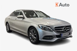 harmaa Mercedes-Benz C 2014 kuva 1.