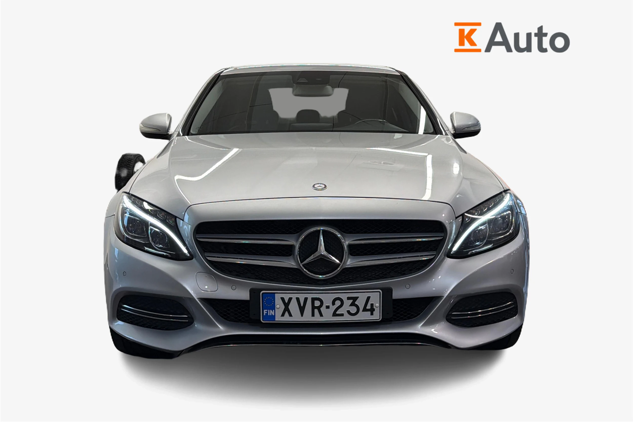 harmaa Mercedes-Benz C 2014 kuva 4.