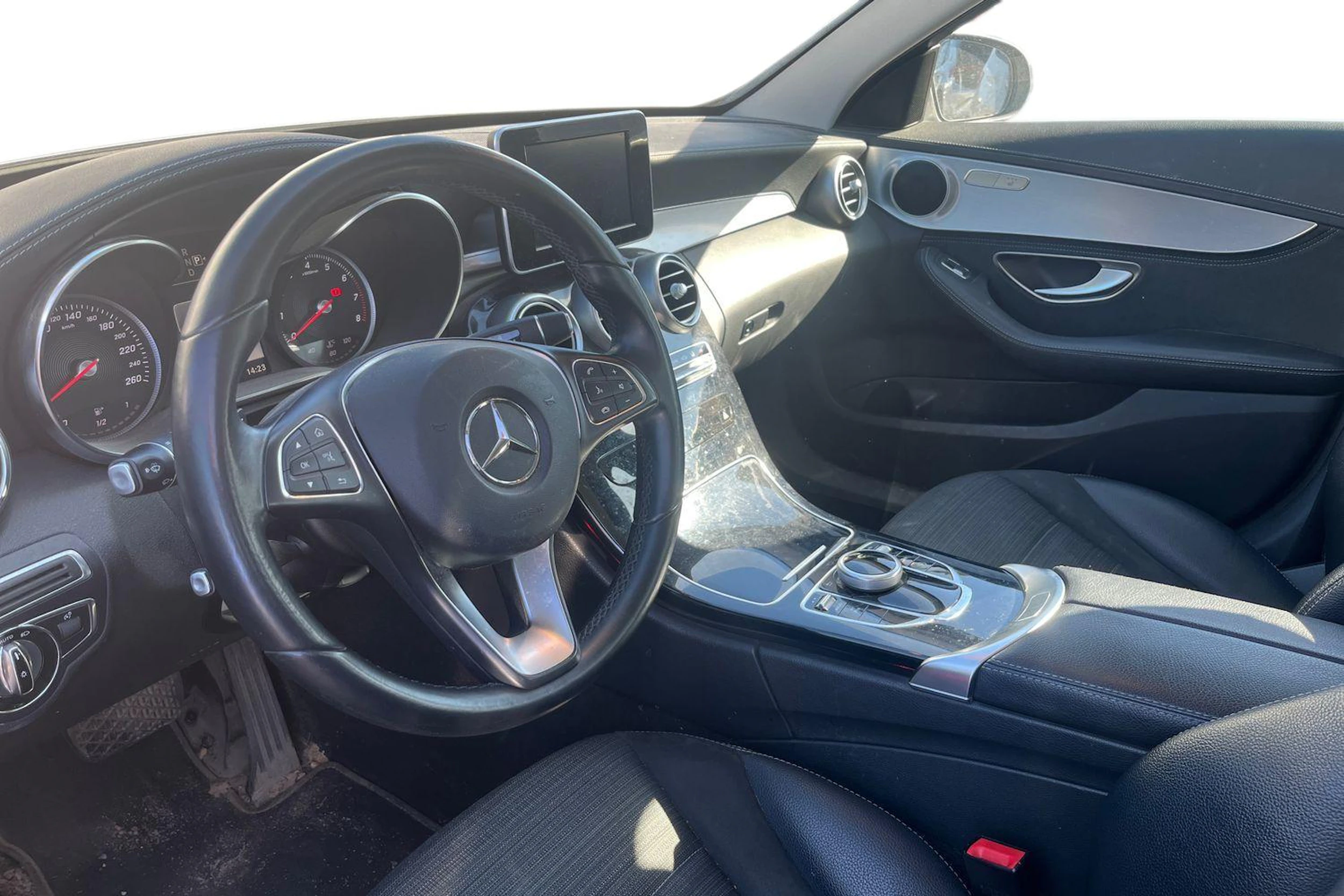 harmaa Mercedes-Benz C 2014 kuva 3.