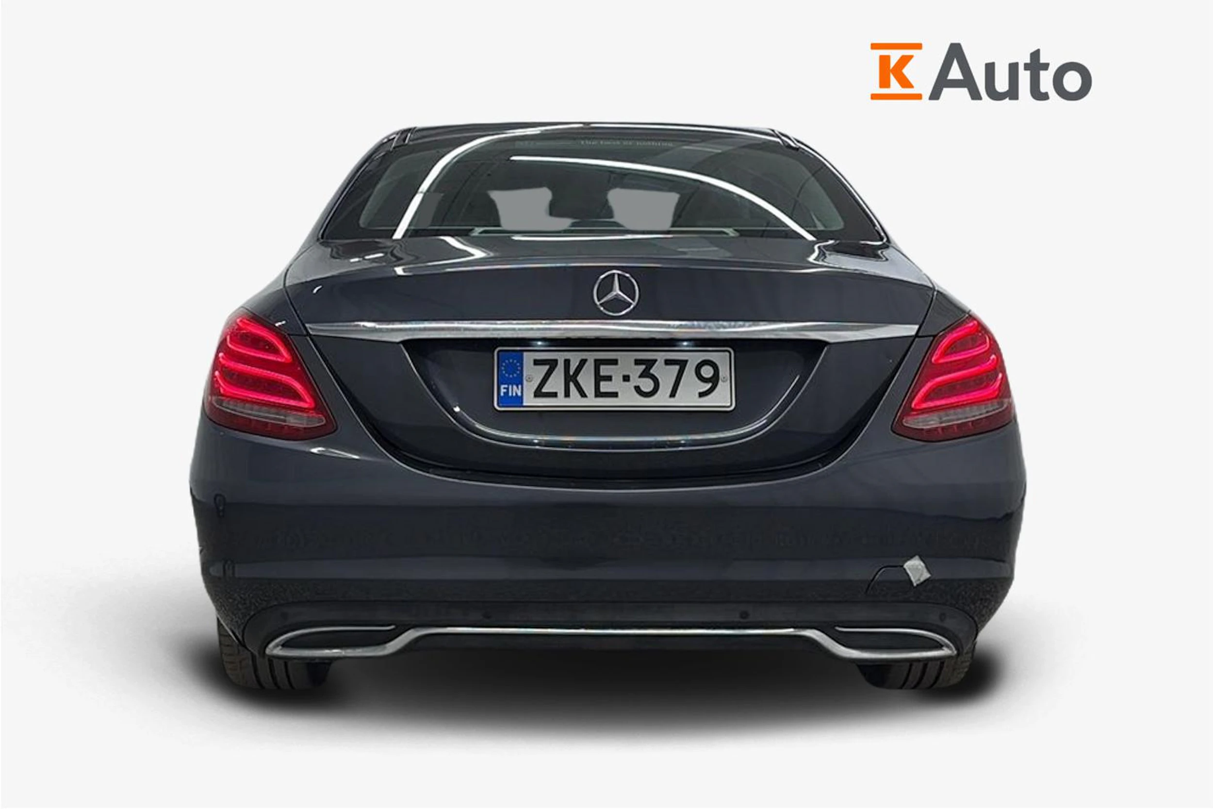 harmaa Mercedes-Benz C 2014 kuva 4.