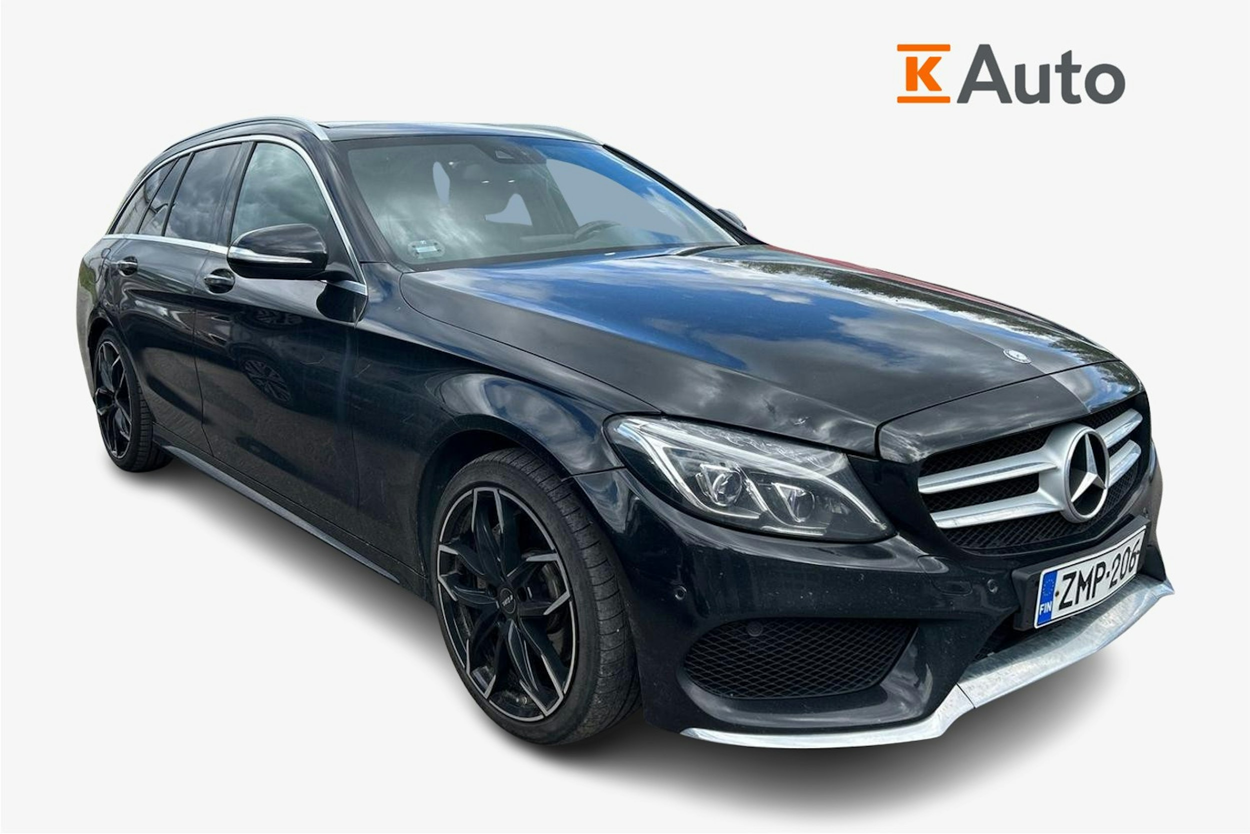 Musta Mercedes-Benz C 2014 kuva 1.