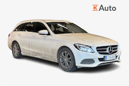 valkoinen Mercedes-Benz C 2015 kuva 1.