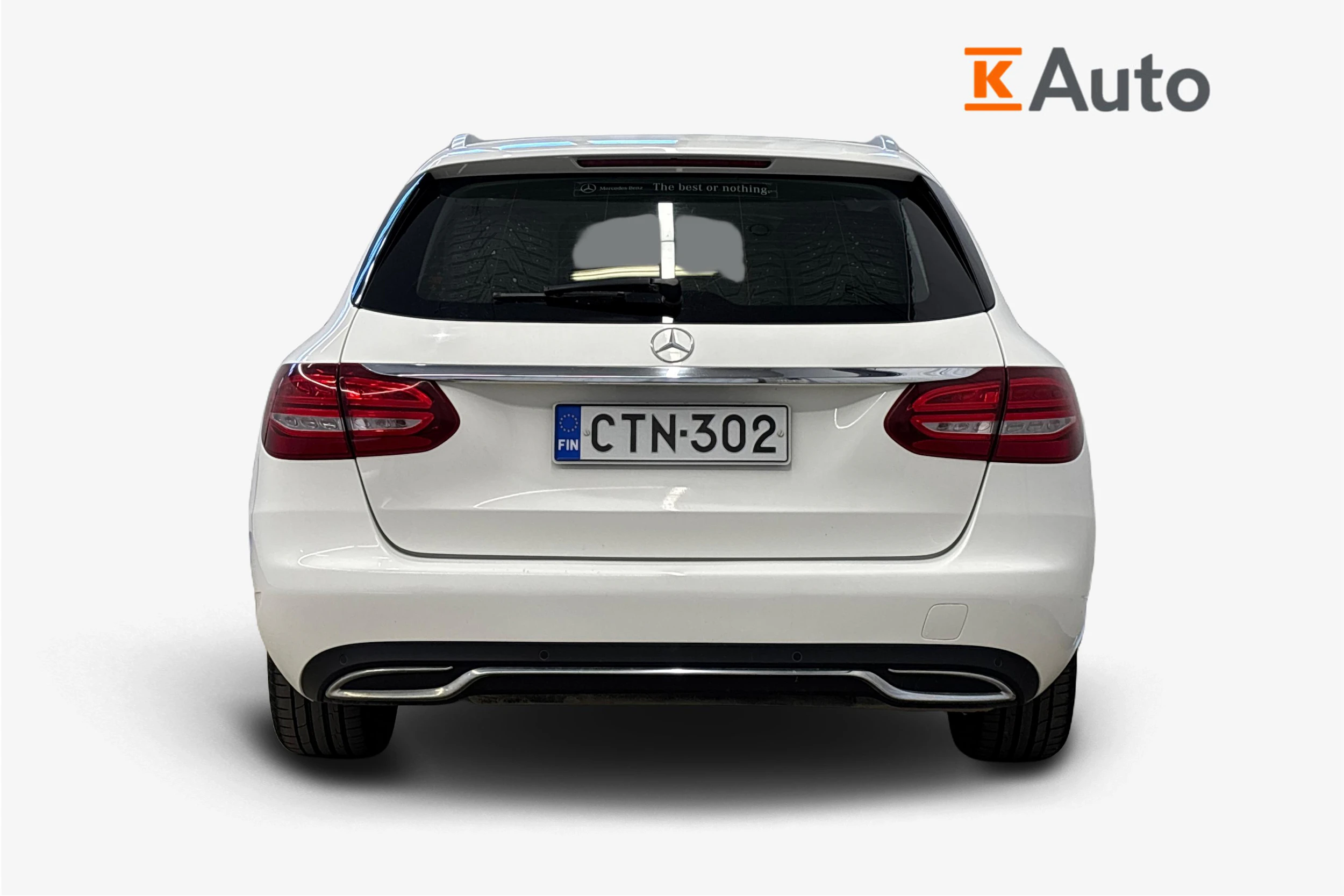 valkoinen Mercedes-Benz C 2015 kuva 4.