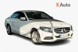 valkoinen Mercedes-Benz C 2015 kuva 1.