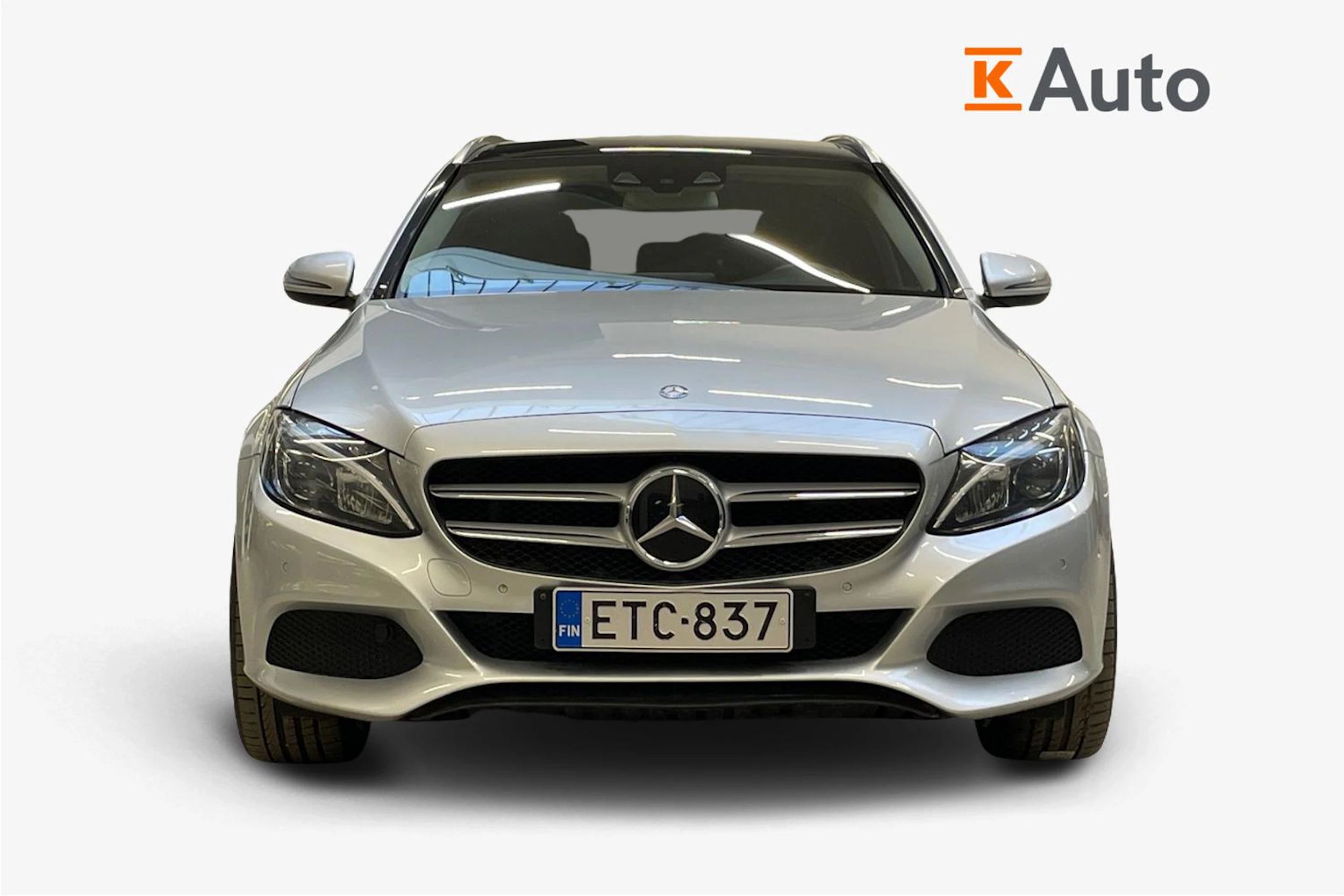 harmaa Mercedes-Benz C 2015 kuva 4.