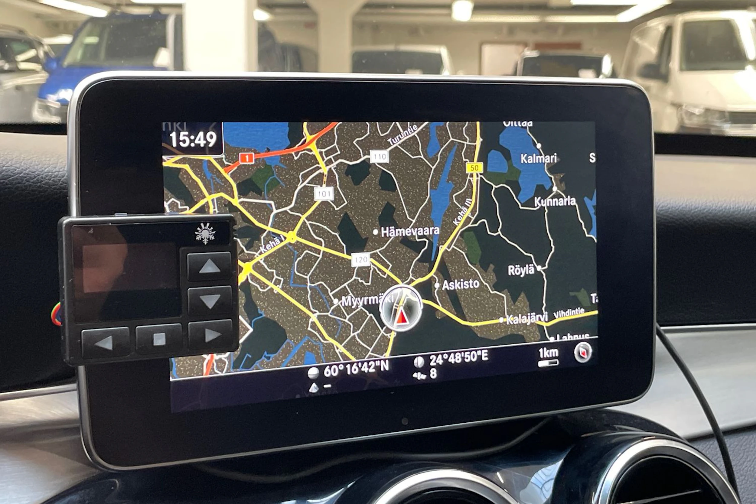 harmaa Mercedes-Benz C 2015 kuva 21.