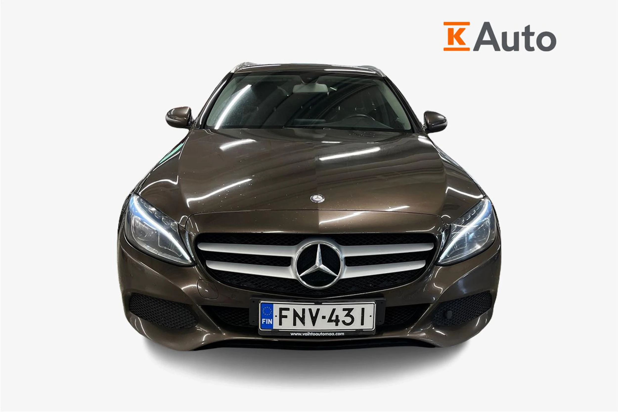 ruskea (beige) Mercedes-Benz C 2015 kuva 5.