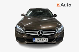 ruskea (beige) Mercedes-Benz C 2015 kuva 5.