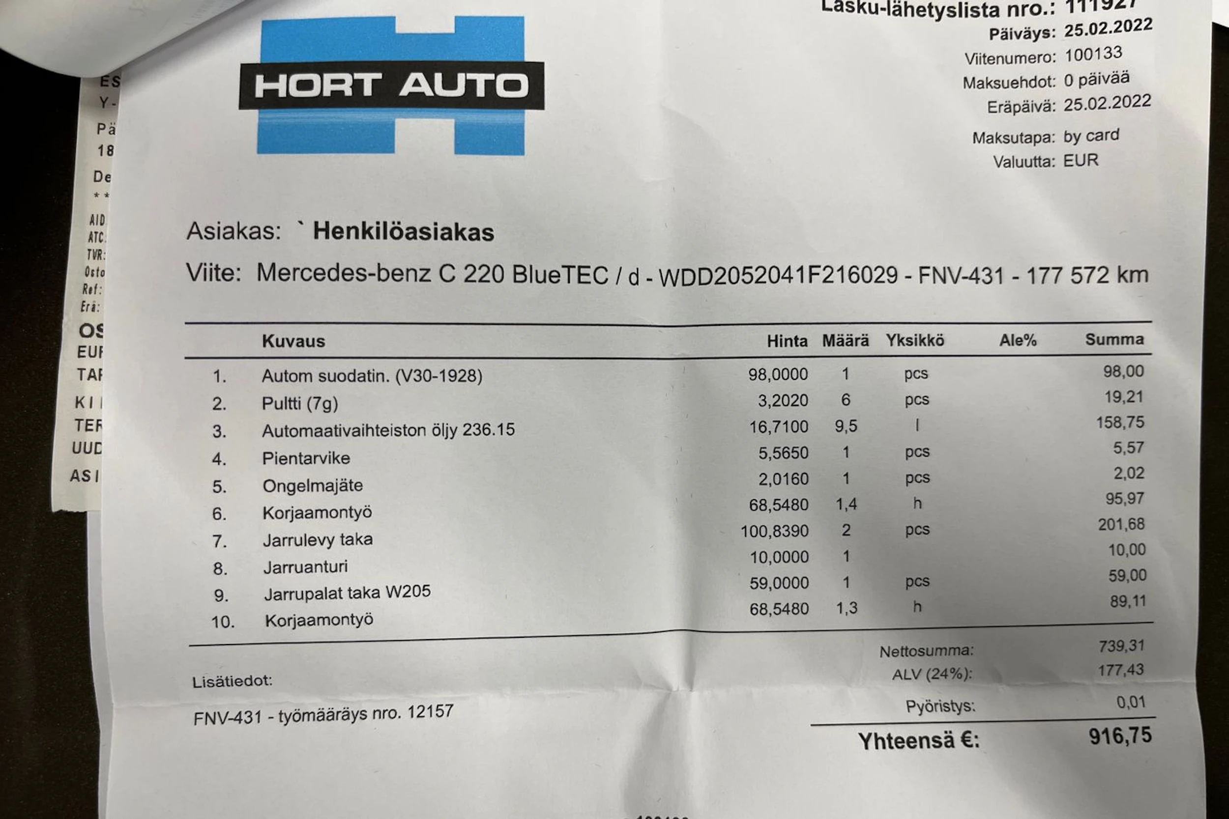 ruskea (beige) Mercedes-Benz C 2015 kuva 25.