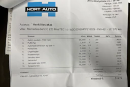 ruskea (beige) Mercedes-Benz C 2015 kuva 25.