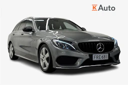 harmaa Mercedes-Benz C 2015 kuva 1.