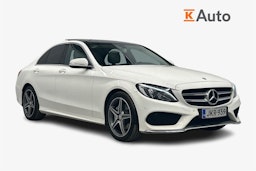 valkoinen Mercedes-Benz C 2015 kuva 1.