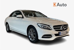 Valkoinen Mercedes-Benz C 2015 kuva 1.