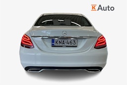 Valkoinen Mercedes-Benz C 2015 kuva 3.