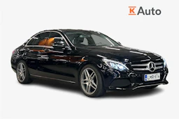 musta Mercedes-Benz C 2015 kuva 1.