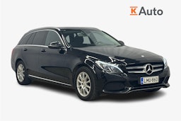 musta Mercedes-Benz C 2015 kuva 1.