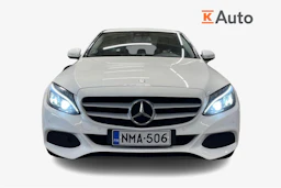 Valkoinen Mercedes-Benz C 2015 kuva 4.