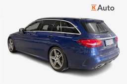 sininen Mercedes-Benz C 2015 kuva 2.
