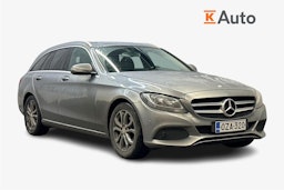 harmaa Mercedes-Benz C 2015 kuva 1.