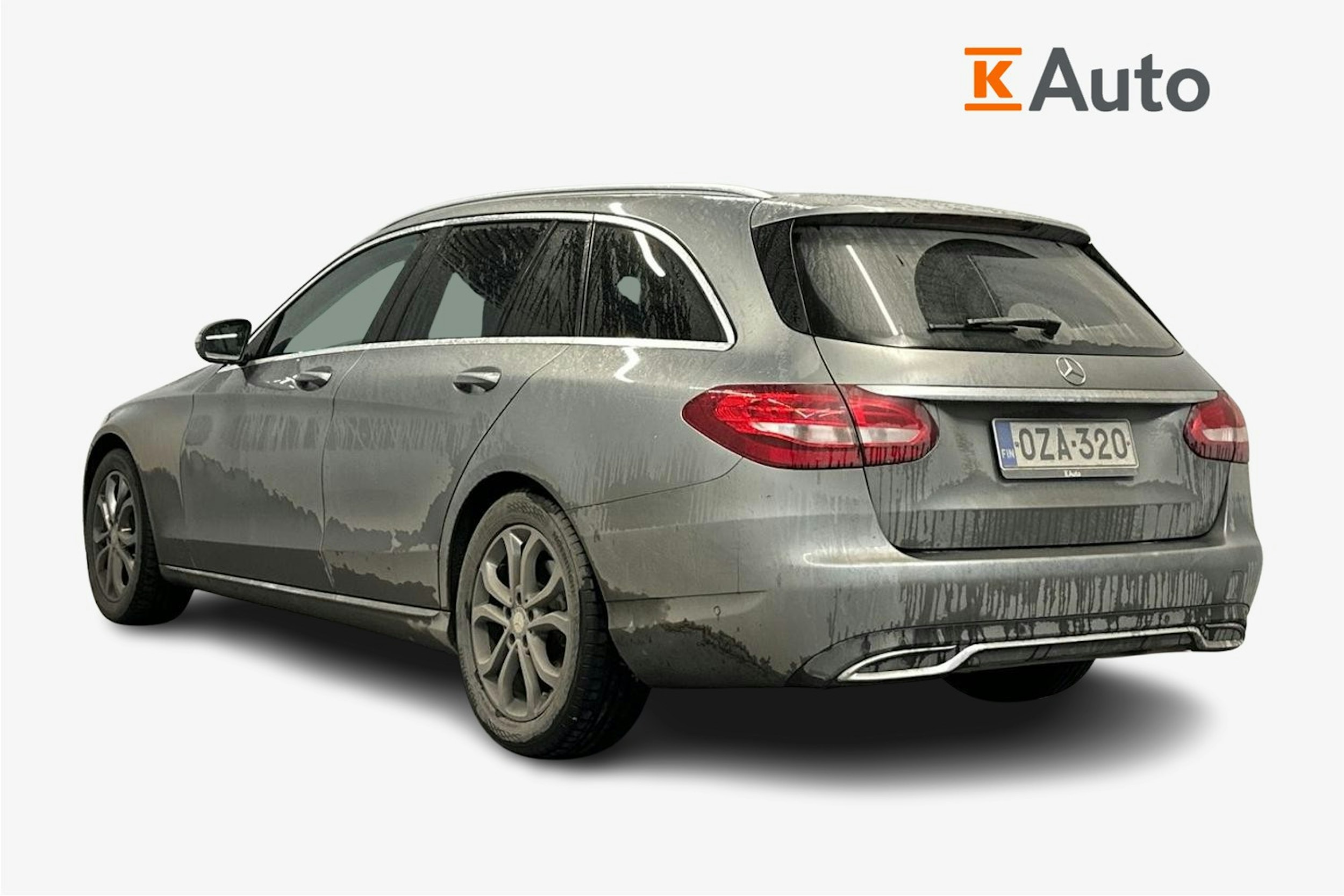 harmaa Mercedes-Benz C 2015 kuva 2.