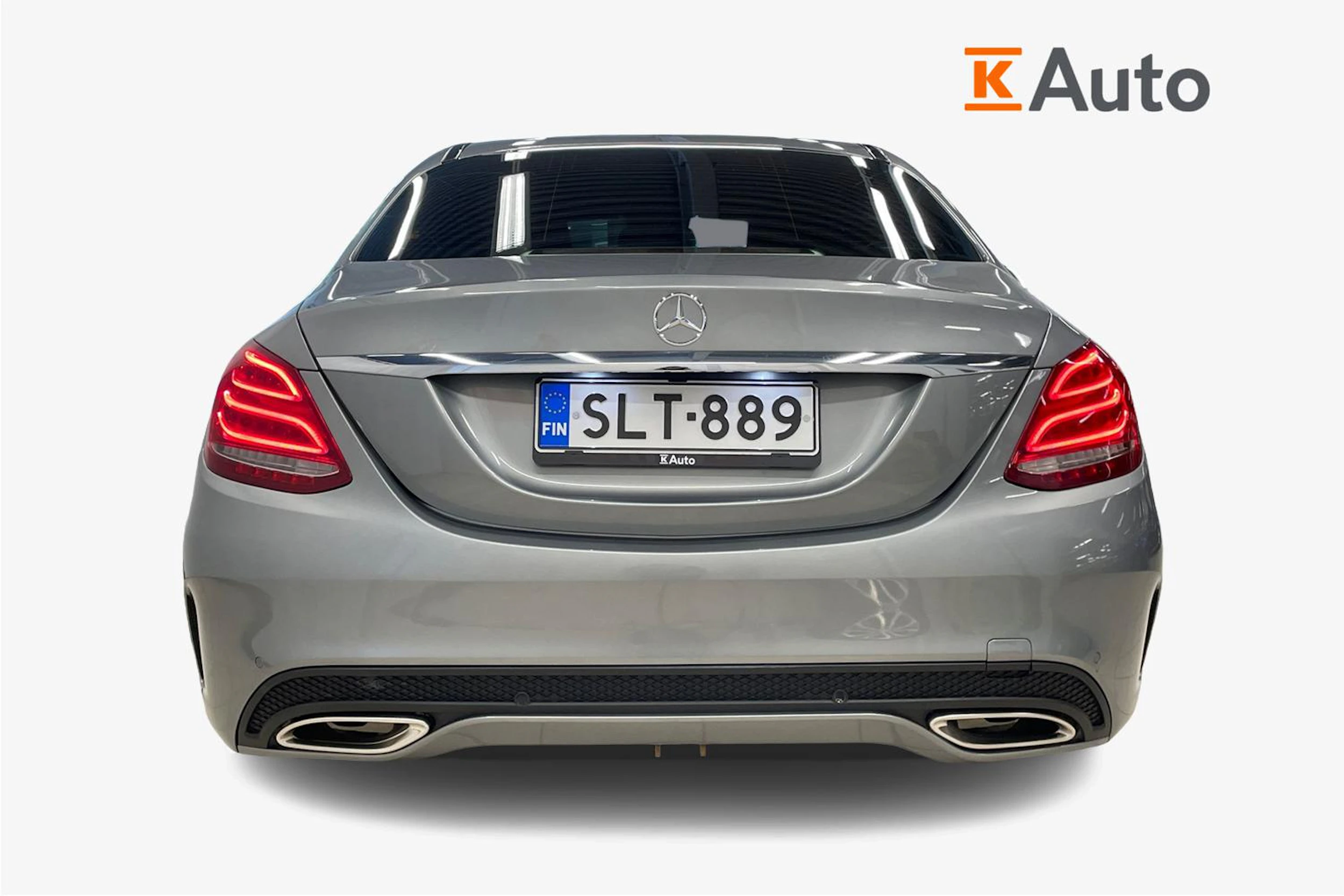Harmaa Mercedes-Benz C 2015 kuva 4.