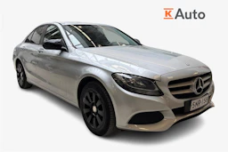 harmaa Mercedes-Benz C 2015 kuva 1.