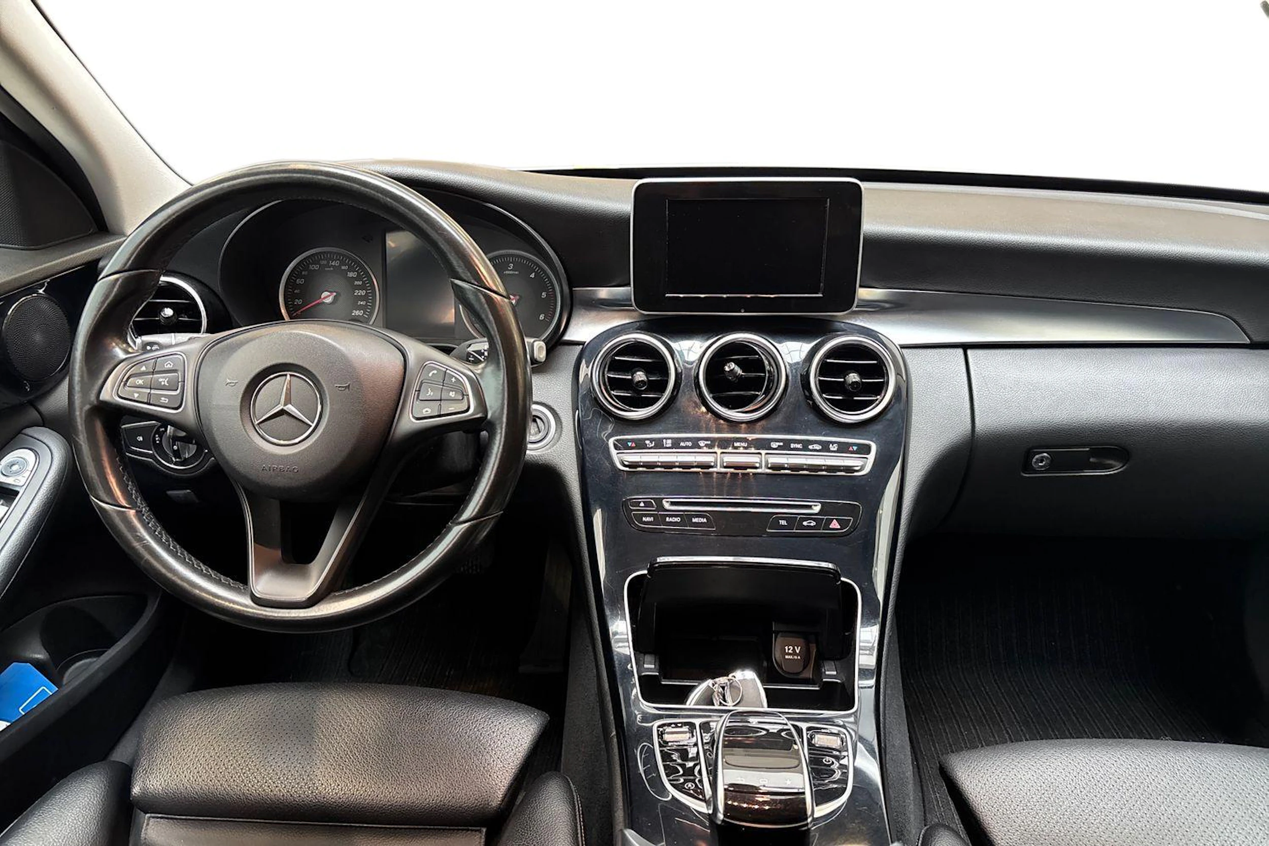 harmaa Mercedes-Benz C 2015 kuva 9.