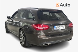 Ruskea (beige) Mercedes-Benz C 2015 kuva 2.