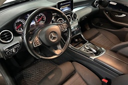 Ruskea (beige) Mercedes-Benz C 2015 kuva 6.