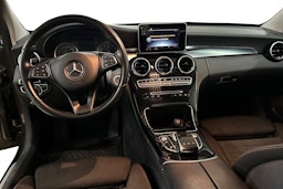 Ruskea (beige) Mercedes-Benz C 2015 kuva 7.