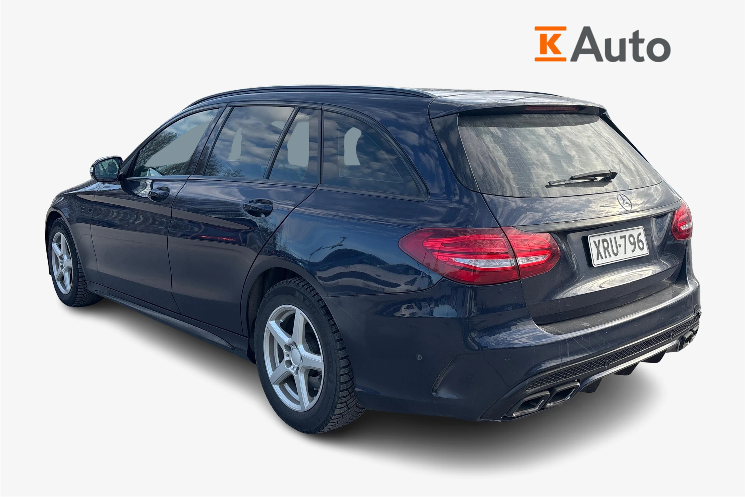 sininen Mercedes-Benz C 2015 kuva 2.