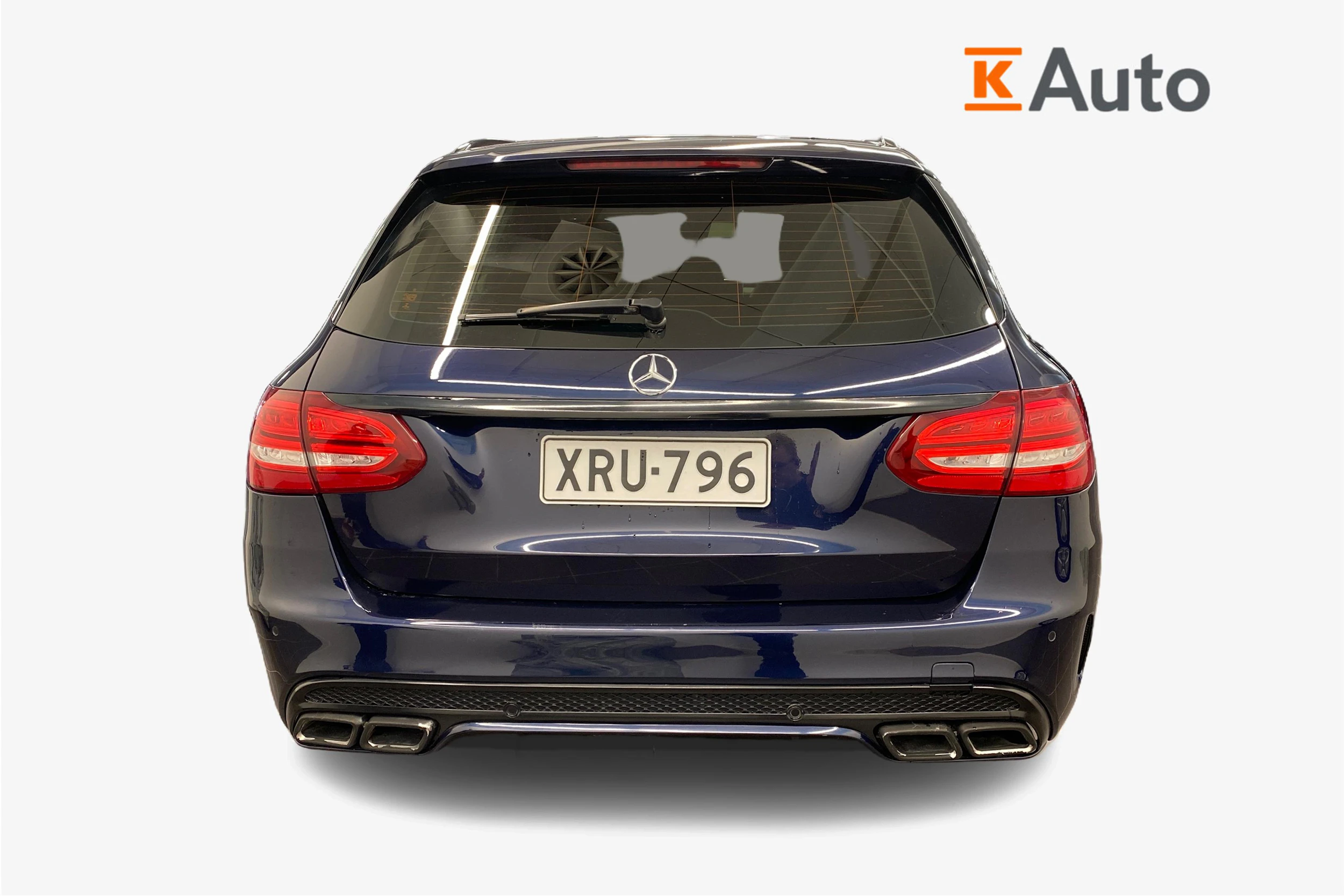 sininen Mercedes-Benz C 2015 kuva 4.