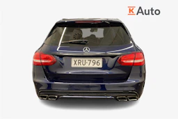 sininen Mercedes-Benz C 2015 kuva 4.