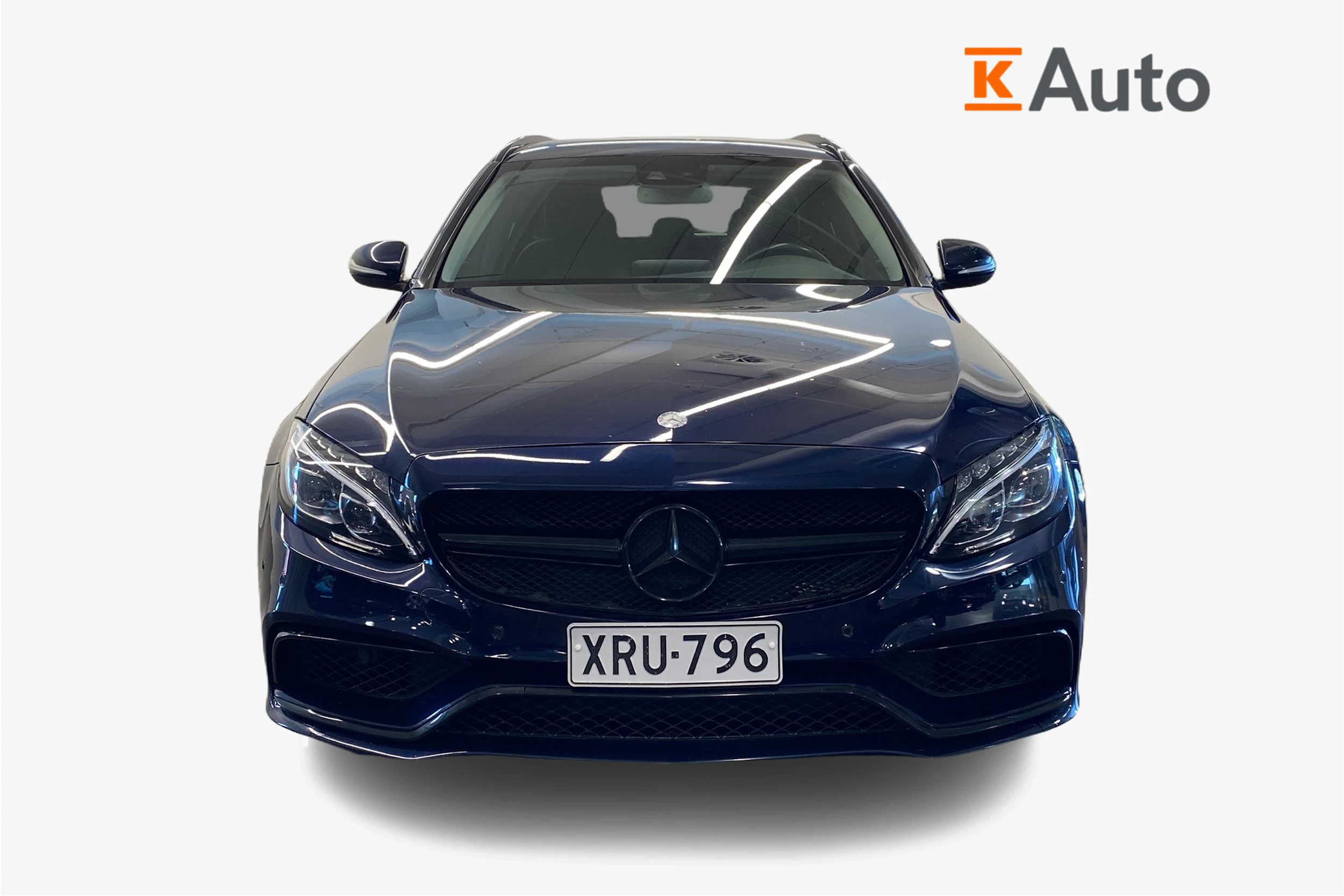 sininen Mercedes-Benz C 2015 kuva 5.