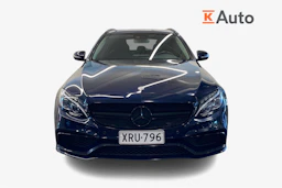 sininen Mercedes-Benz C 2015 kuva 5.