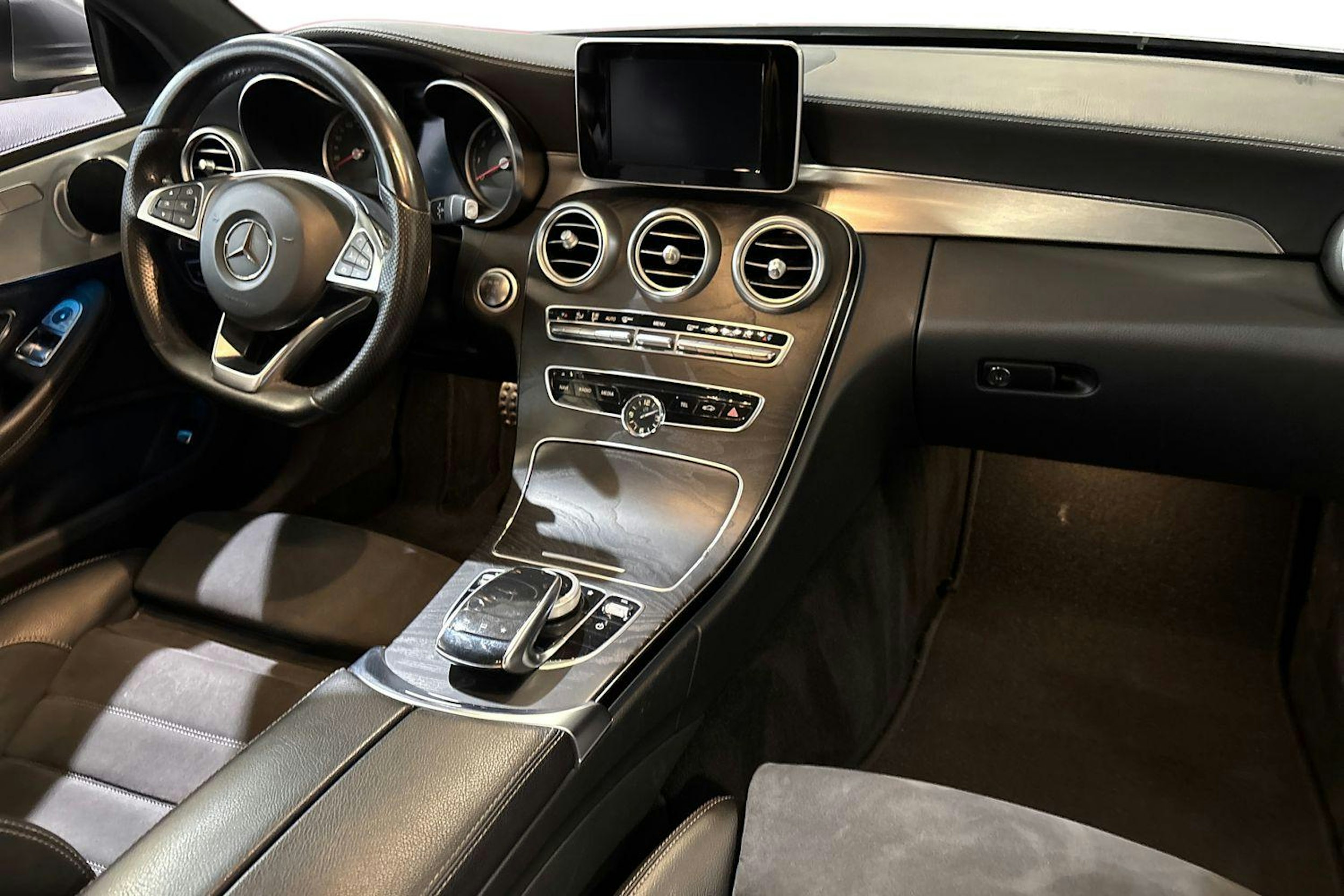 harmaa Mercedes-Benz C 2015 kuva 9.