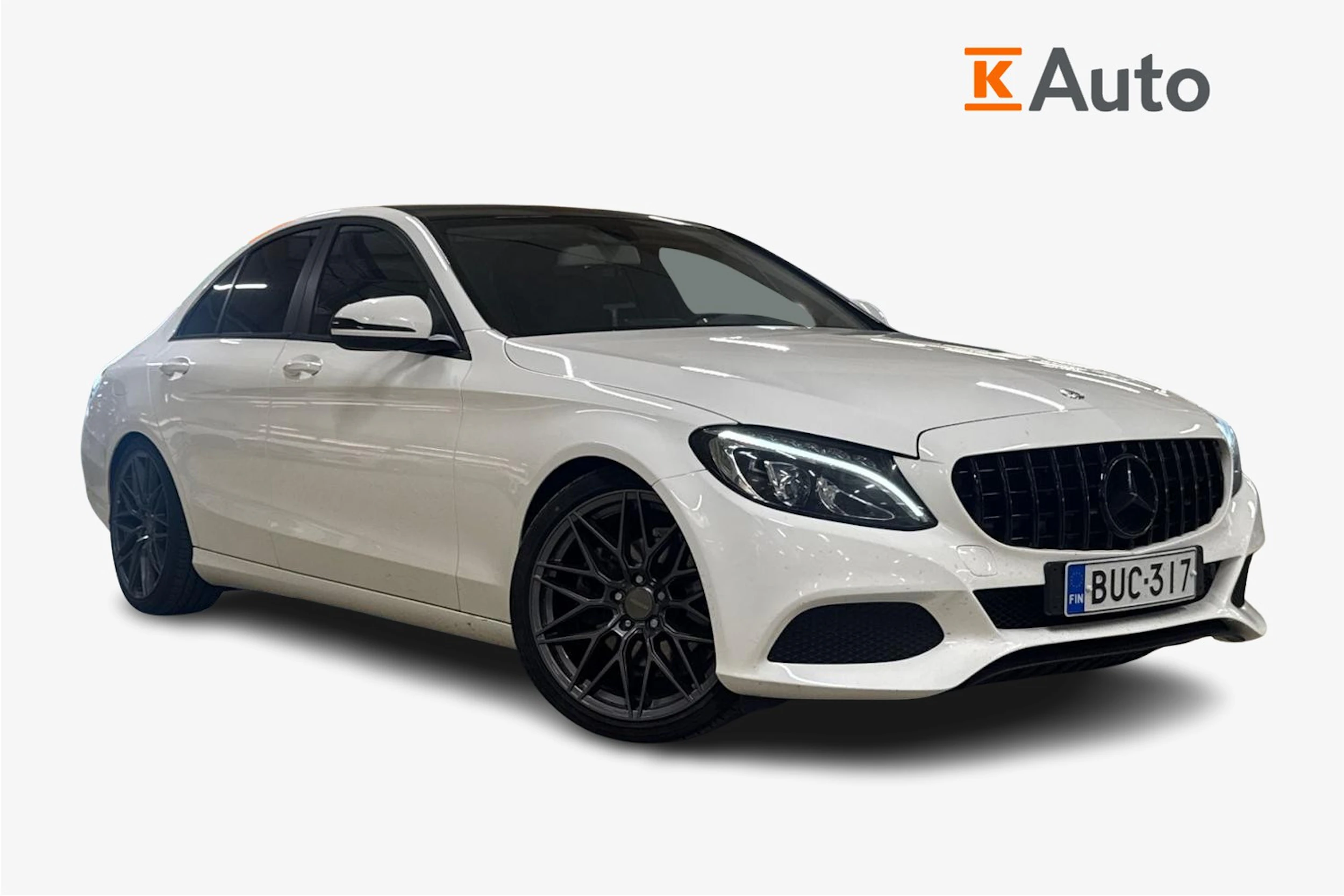 valkoinen Mercedes-Benz C 2016 kuva 1.