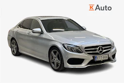 harmaa Mercedes-Benz C 2016 kuva 1.