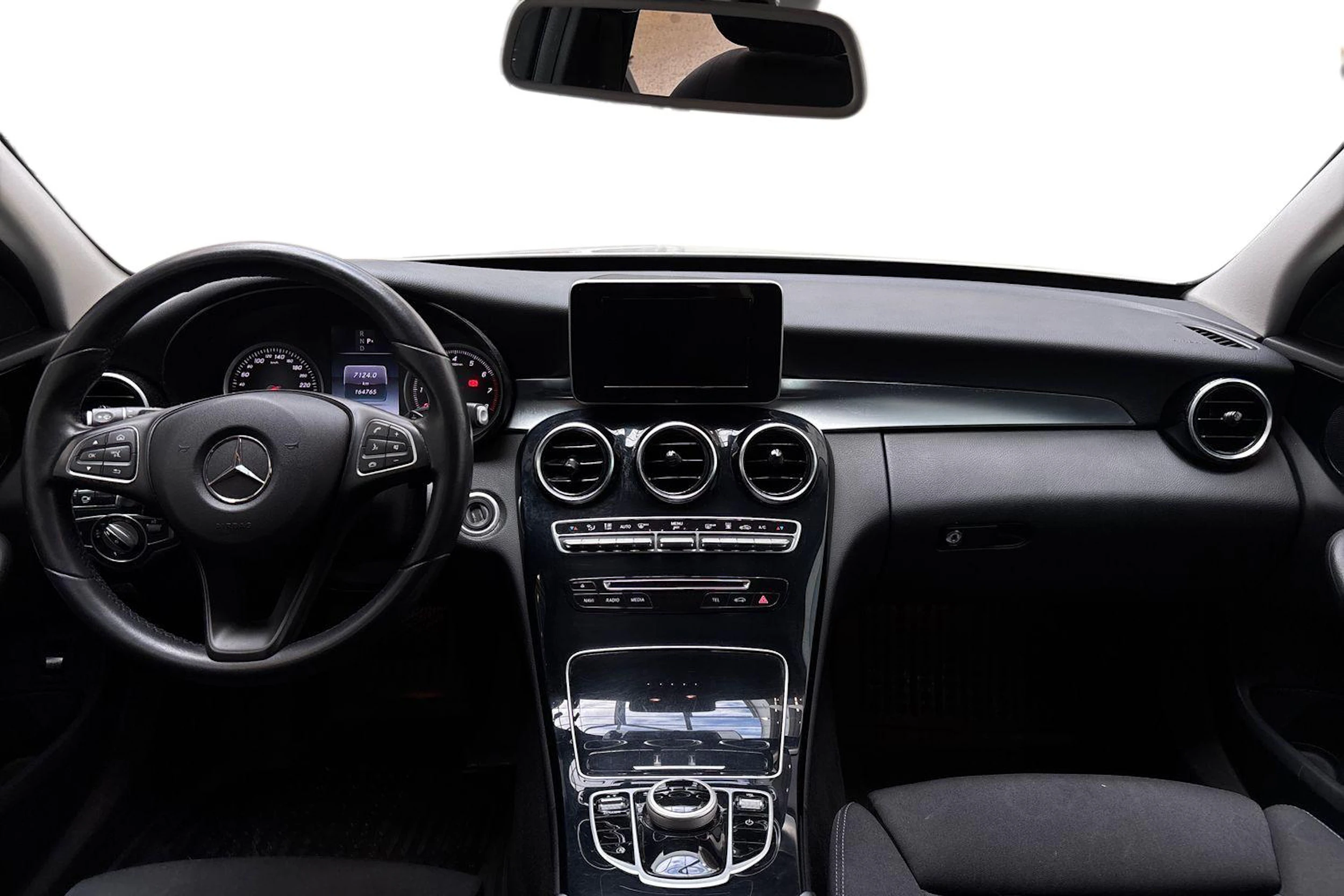 valkoinen Mercedes-Benz C 2016 kuva 7.