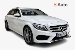 valkoinen Mercedes-Benz C 2016 kuva 1.