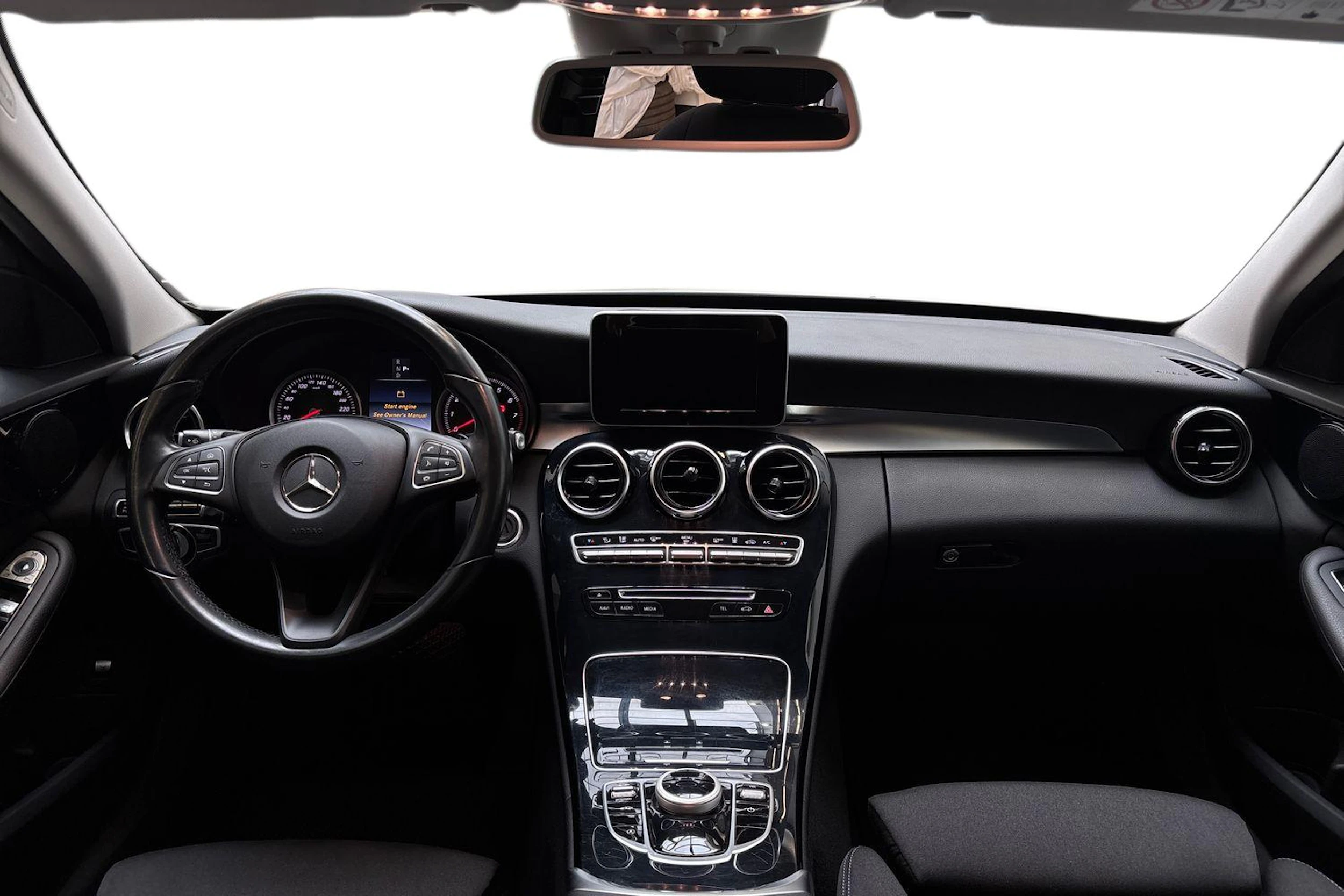 valkoinen Mercedes-Benz C 2016 kuva 7.