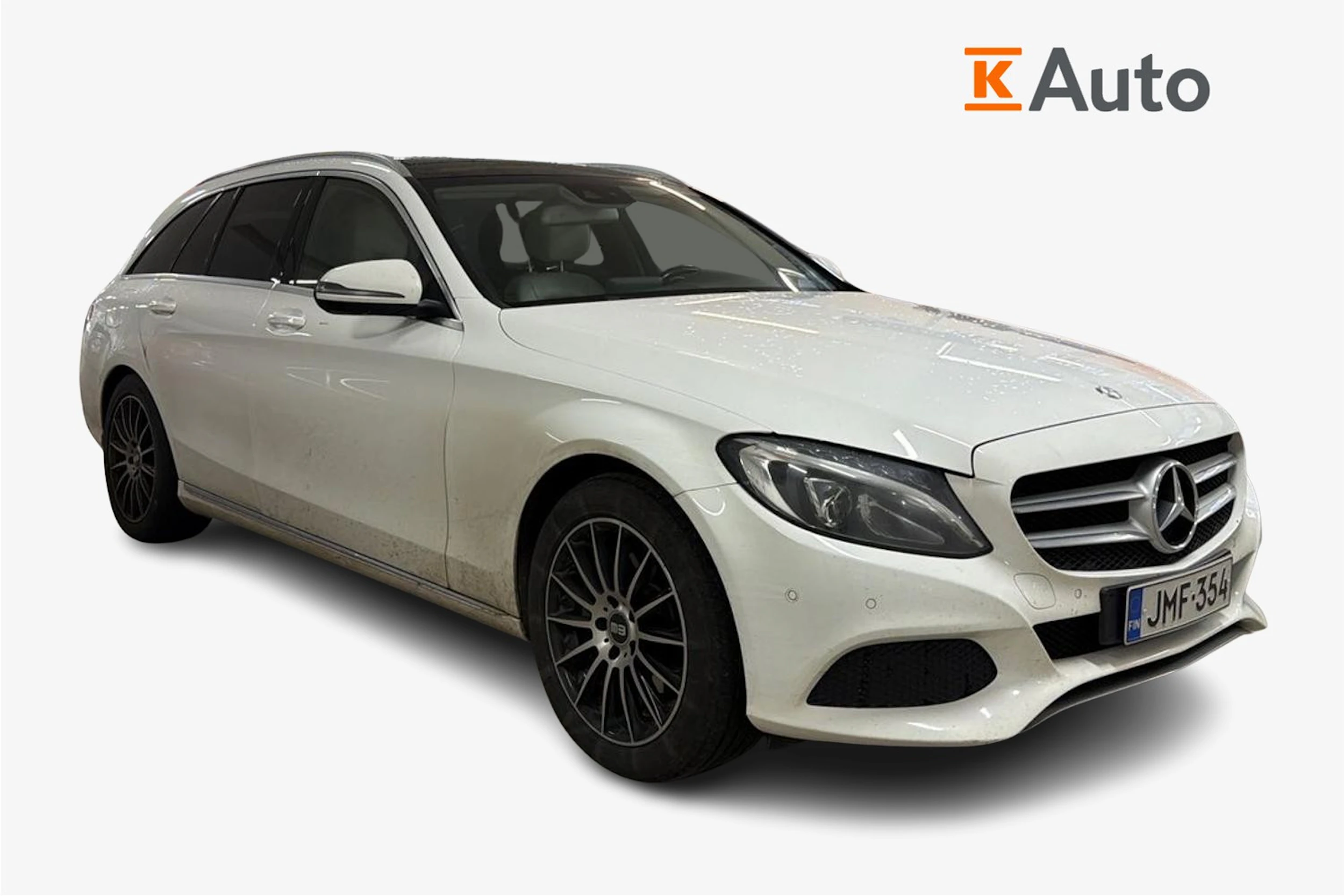 valkoinen Mercedes-Benz C 2016 kuva 1.