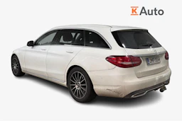 valkoinen Mercedes-Benz C 2016 kuva 2.