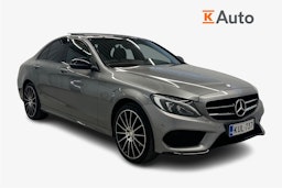 harmaa Mercedes-Benz C 2016 kuva 1.