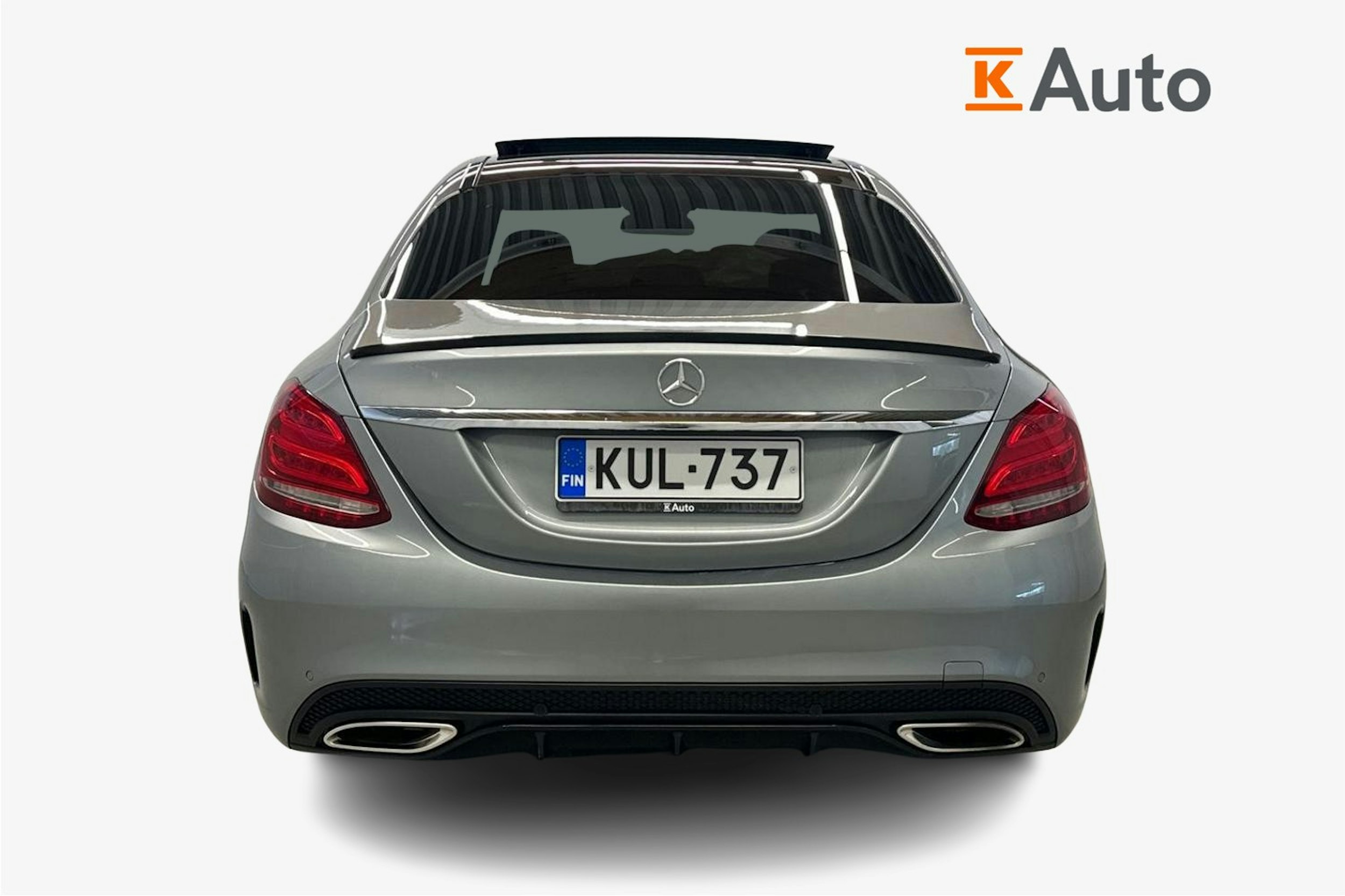 harmaa Mercedes-Benz C 2016 kuva 3.