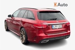 punainen Mercedes-Benz C 2016 kuva 2.
