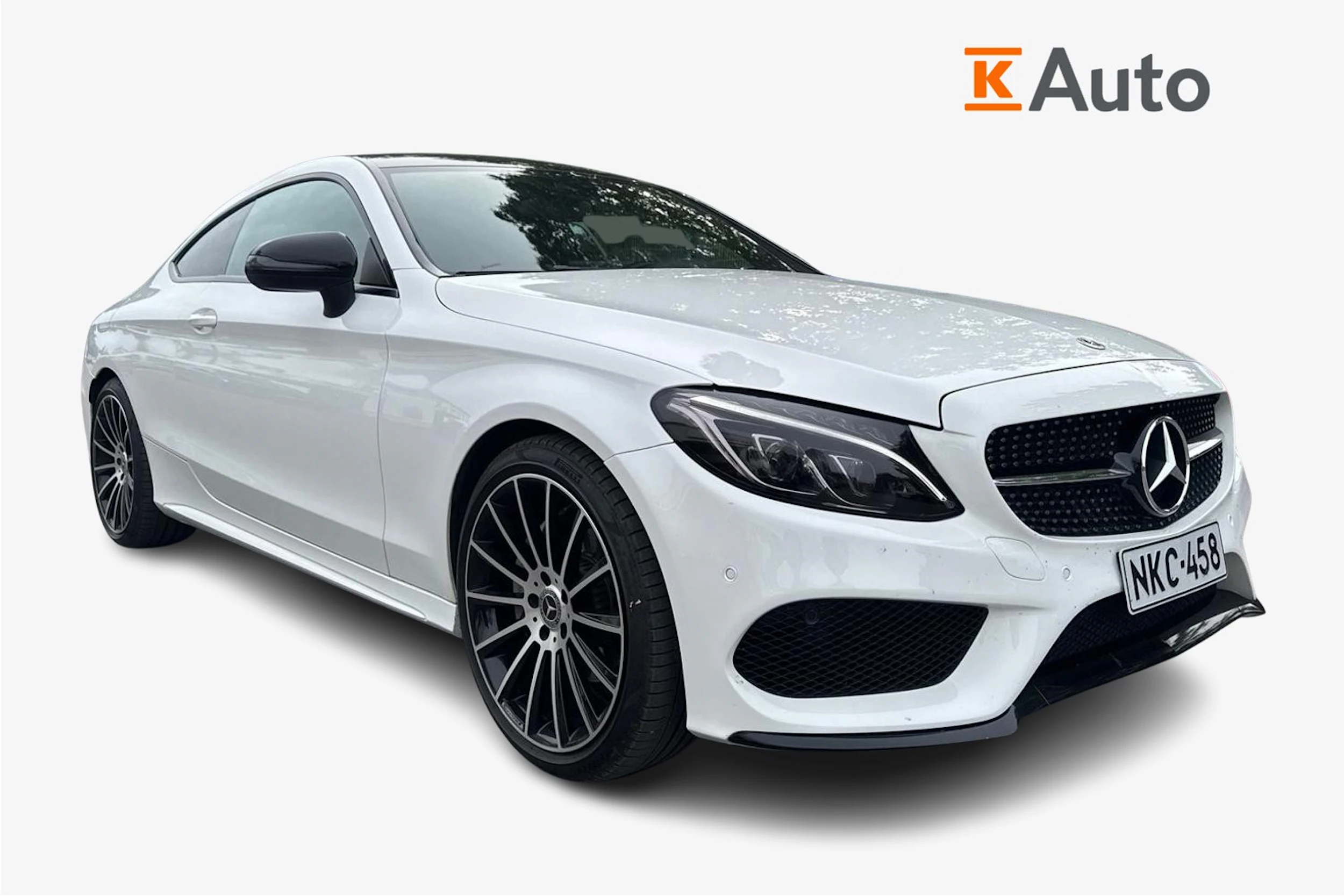 valkoinen Mercedes-Benz C 2016 kuva 1.