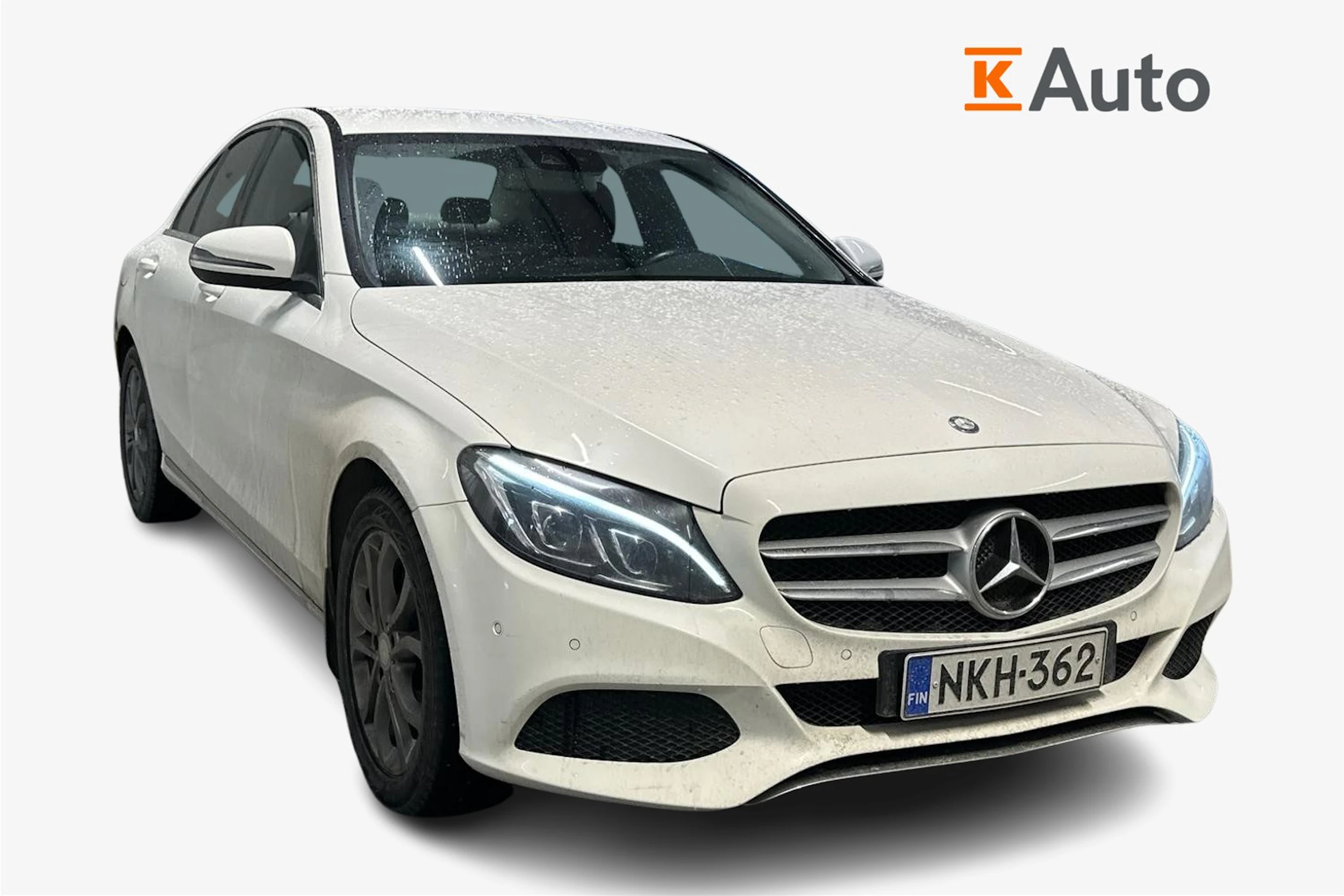 valkoinen Mercedes-Benz C 2016 kuva 1.