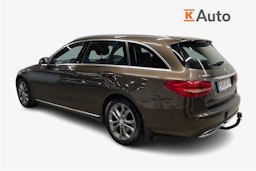 Ruskea (beige) Mercedes-Benz C 2016 kuva 2.