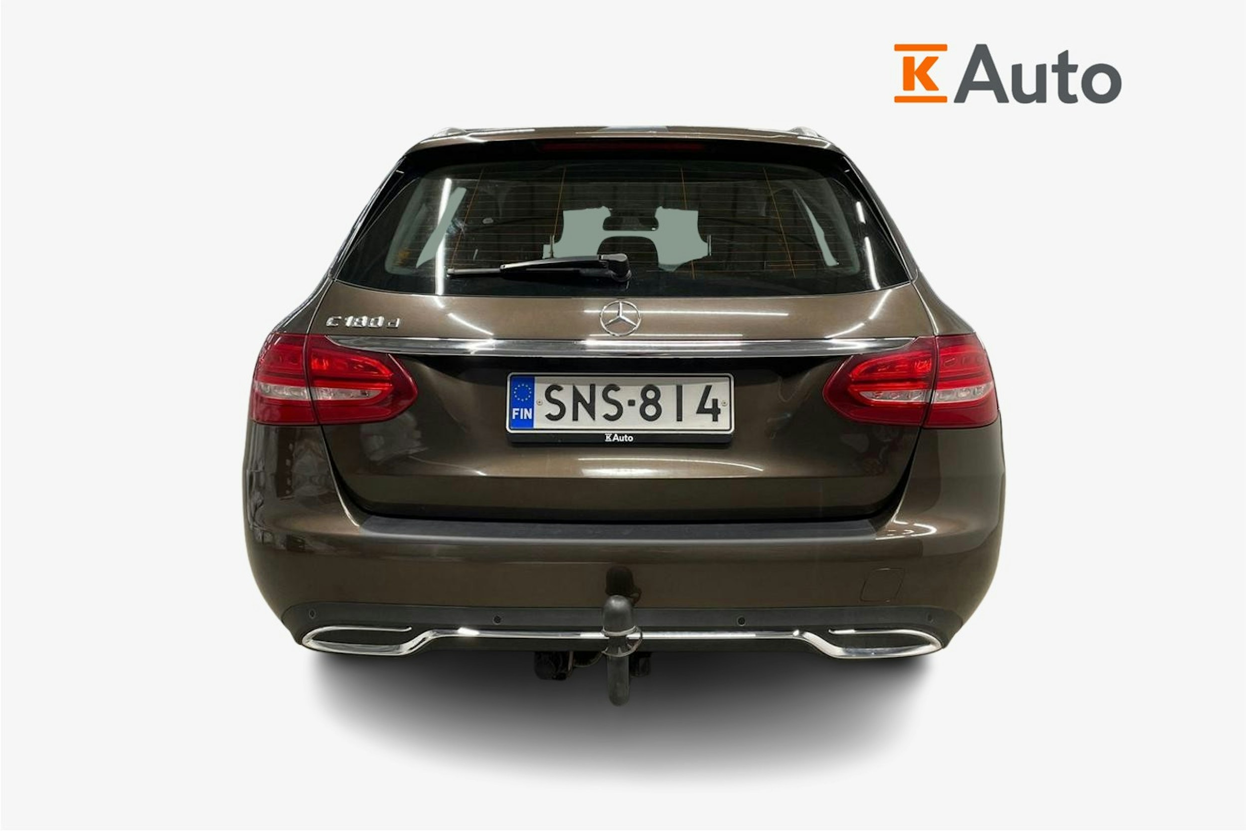 Ruskea (beige) Mercedes-Benz C 2016 kuva 3.